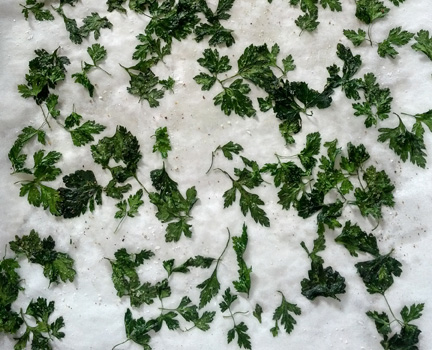 peppered parsley crop 72